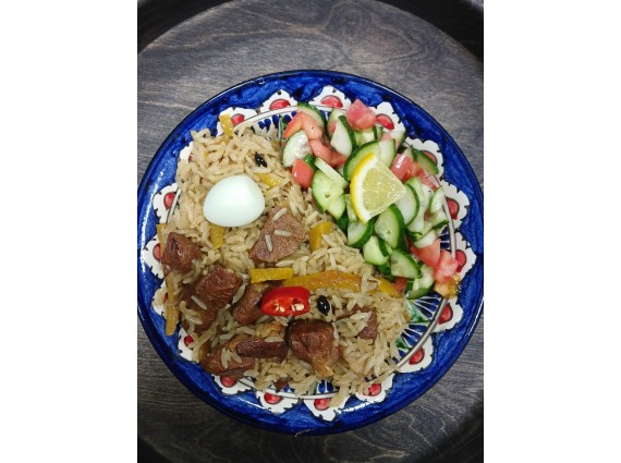 Чайханский плов с бараниной